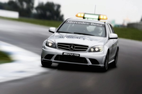 Mercedes Benz C63 AMG Medical Car.
